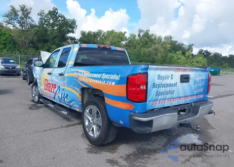 2016 Chevrolet Silverado 1500 Custom из США, поврежденный, VIN 1GCRCPEC7GZ366392